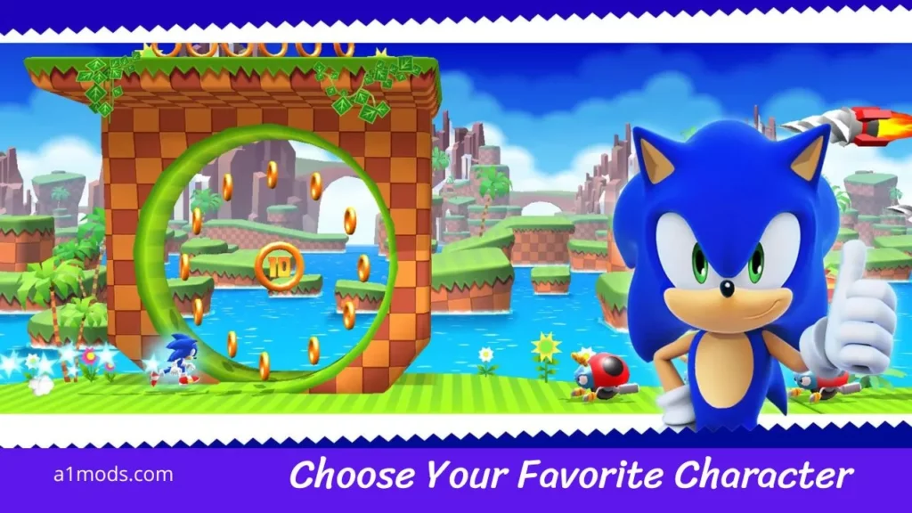 sonic runners adventure mod apk